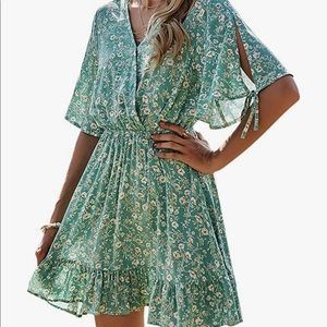 Amazon flower dress💜